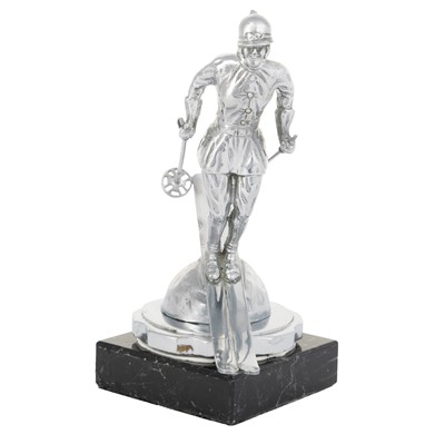 Lot 1668 - RILEY SKI LADY CAR MASCOT