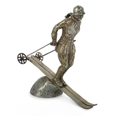 Lot 1674 - RILEY SKI LADY CAR MASCOT
