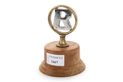 Lot 1667 - BUICK RIVIERA CHROME AND BRASS CAR MASCOT