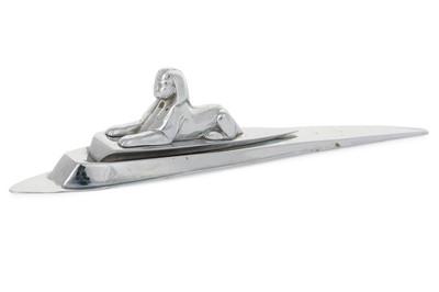 Lot 1669 - ARMSTRONG SIDDELEY CHROME CAR MASCOT