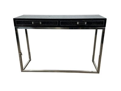 Lot 421 - MODERN CONSOLE TABLE