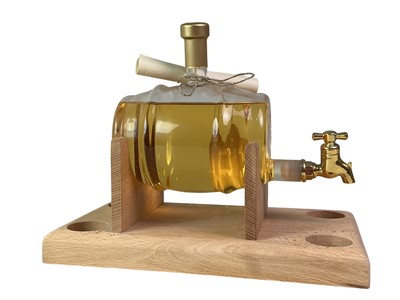 Lot 345 - TWO 'STYLISH WHISKY CO.' DECANTERS