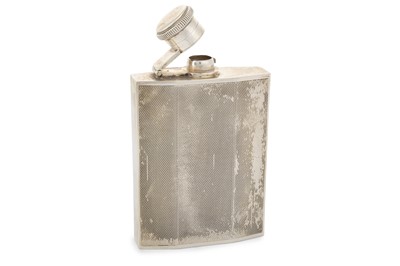 Lot 151 - GEORGE VI SILVER HIP FLASK