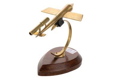 Lot 1677 - BRASS DESK ORNAMENT