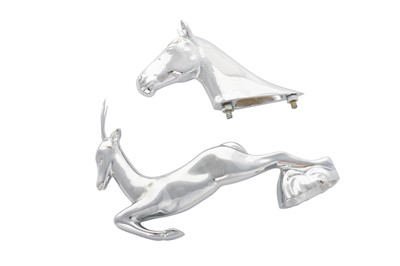 Lot 1679 - SINGER GAZELLE CAR MASCOT