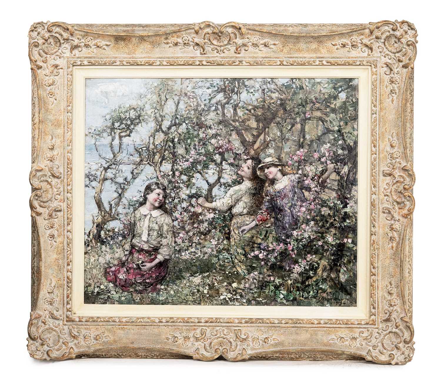 Lot 494 - EDWARD ATKINSON HORNEL (SCOTTISH 1864 - 1933)