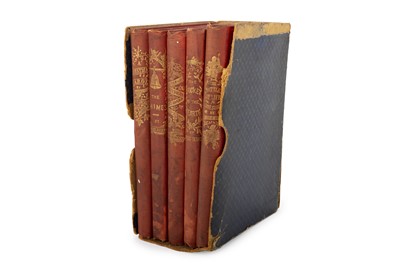 Lot 1712 - CHARLES DICKENS, FIVE BOUND VOLUMES