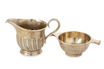 Lot 168 - VICTORIA SILVER CREAM JUG