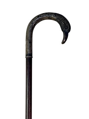 Lot 40 - SILVER HANDLED WALKING STICK