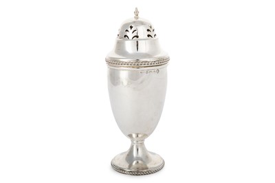 Lot 175 - GEORGE V SILVER SUGAR SIFTER