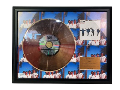 Lot 82 - THE BEATLES GOLD DISK