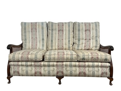 Lot 110 - BERGÈRE THREE PIECE SUITE