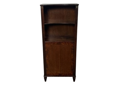 Lot 118 - MAHOGANY BOOKCASE