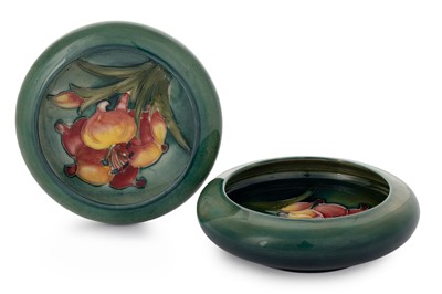 Lot 1737 - PAIR OF MOORCROFT DISHES