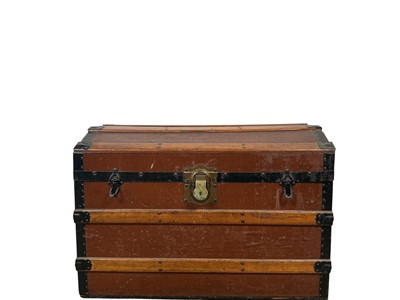 Lot 99 - VINTAGE CABIN TRUNK