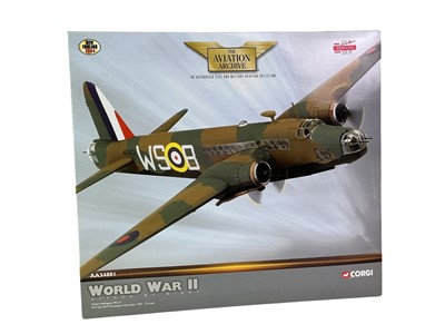 Lot 185 - GROUP OF THREE MODEL MILITARY AIRCRAFT MODELS