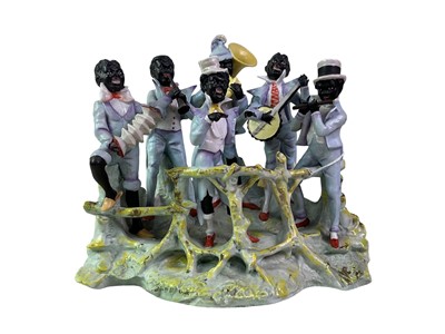 Lot 181 - CERAMIC FIGURE GROUP