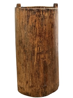 Lot 331 - NATIVE OVAL WOODEN GRAIN TUB