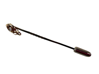 Lot 356 - DIAMOND STICK PIN