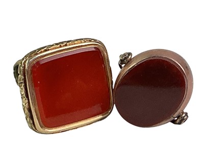 Lot 205 - GROUP OF ALBERT CHAINS AND FOBS