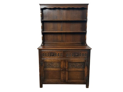 Lot 240 - OAK WELSH DRESSER