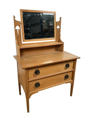 Lot 241 - OAK DRESSING CHEST