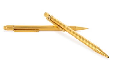 Lot 182 - CARTIER PEN AND PENCIL SET