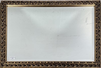 Lot 549 - MODERN RECTANGULAR WALL MIRROR