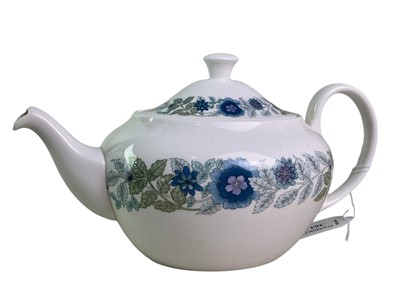 Lot 303 - WEDGWOOD TEAPOT
