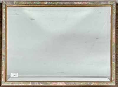 Lot 552 - MODERN RECTANGULAR WALL MIRROR