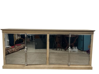 Lot 554 - LIMED OAK SIDEBOARD