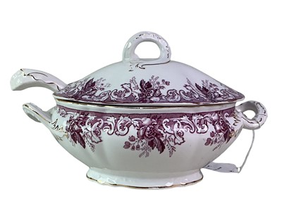 Lot 317 - VICTORIAN PART DINNER SERVICE