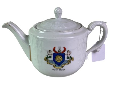 Lot 280 - COLLECTION OF CRESTED CHINA