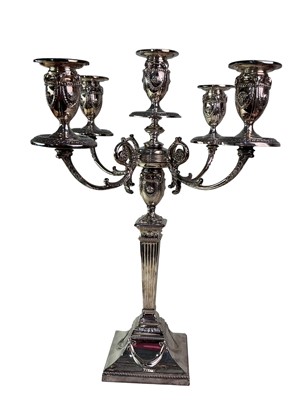 Lot 284 - SILVER PLATED TRAY AND OTHER PLATED WARE