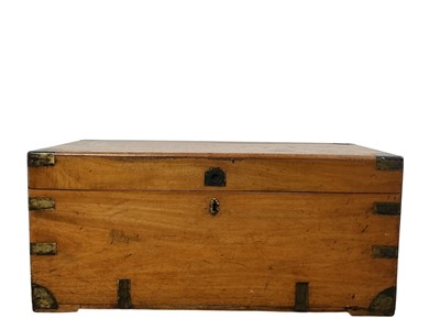 Lot 1785 - VICTORIAN CAMPHORWOOD CHEST