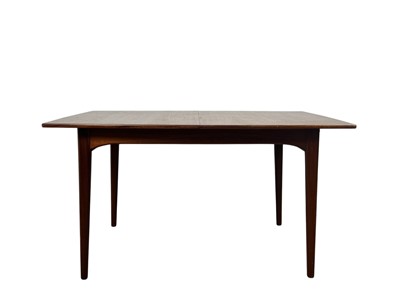 Lot 1786 - TEAK EXTENDING DINING TABLE
