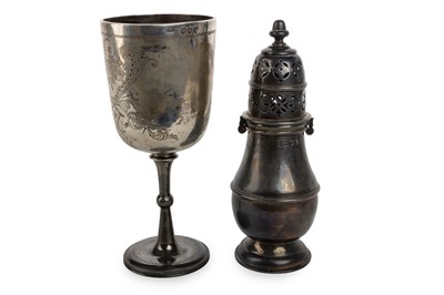 Lot 187 - VICTORIA SILVER GOBLET