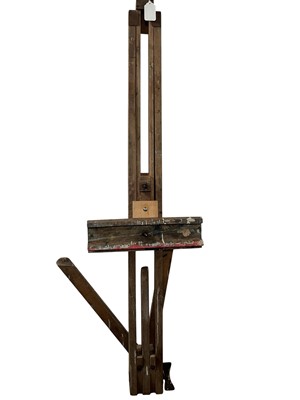 Lot 636 - ARTIST'S EASEL